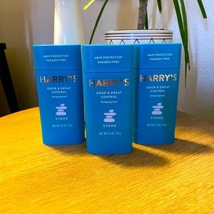 Harry’s deodorant bundle Stone 2.5oz Full Size X 3